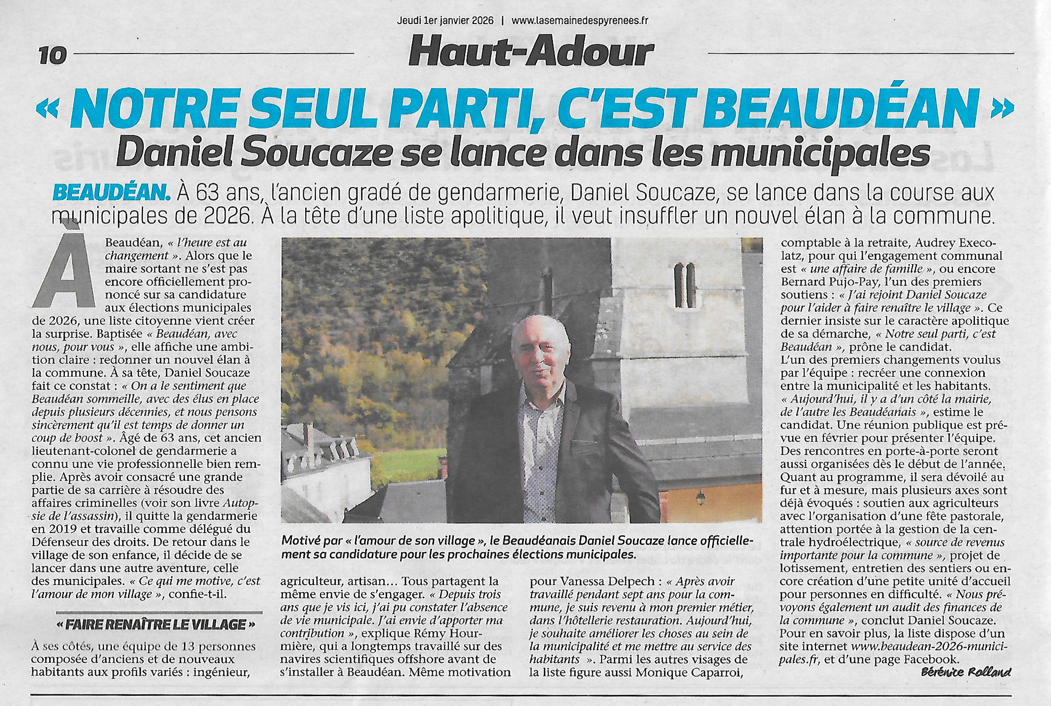 Municipales Beaudéan